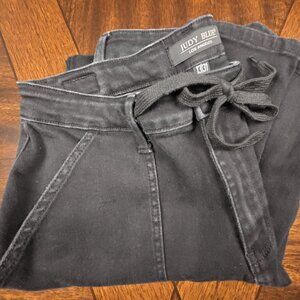 JUDY BLUE LOS ANGLES BLACK JOGGERS DENIM JEANS